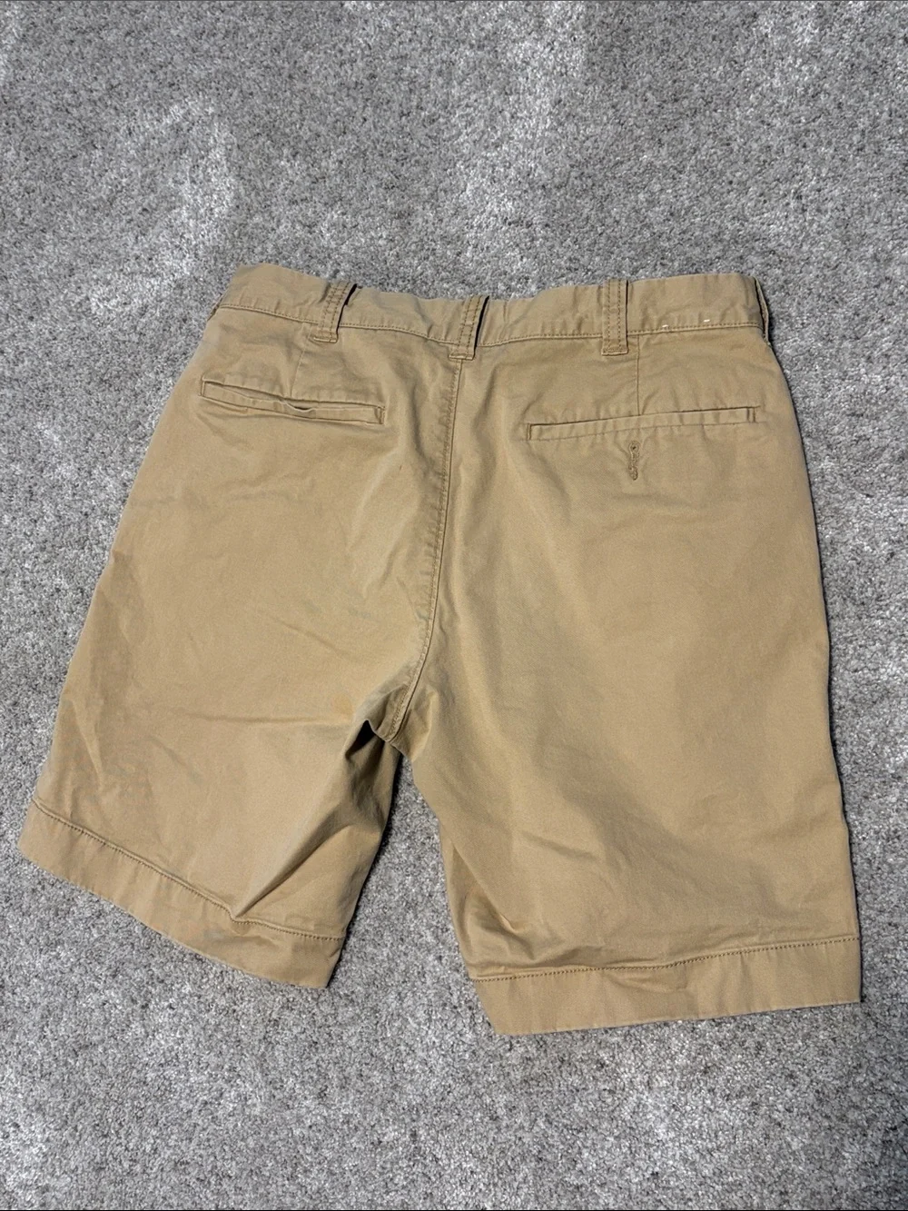 Jcrew Comfort Stretch Tan Flat Front Shorts